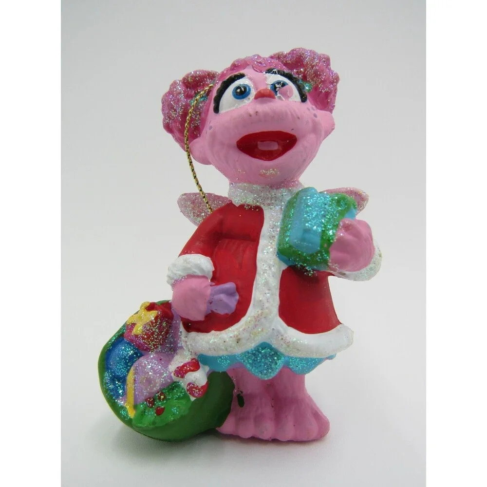Hallmark Sesame Street Abby Holiday Christmas Tree Hanging Ornament READ